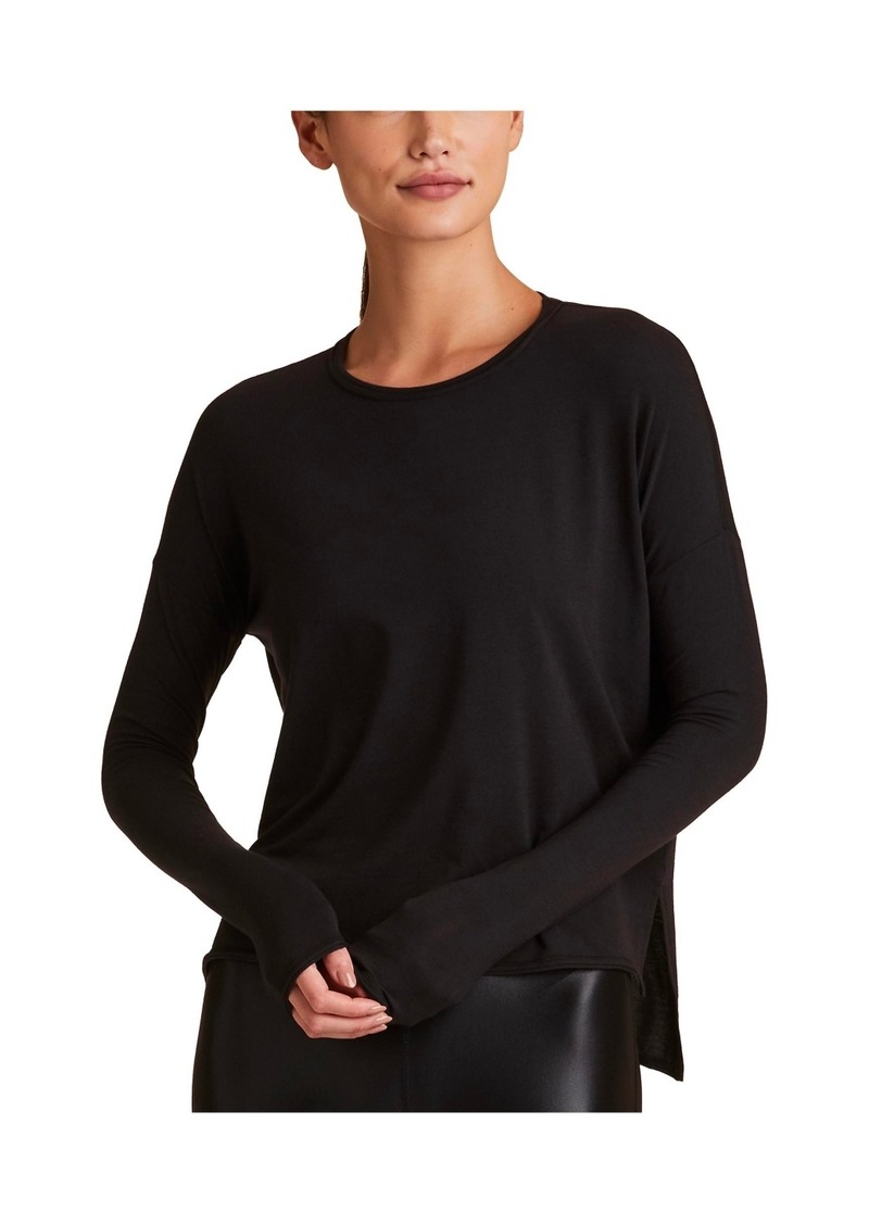 ALALA Women's Long Sleeve Breakers Tee - Black