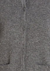 Alberta Ferretti - Embellished wool and cashmere-blend cardigan - Gray - IT 40