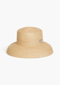 Alberta Ferretti - Faux straw Panama hat - Neutral - S