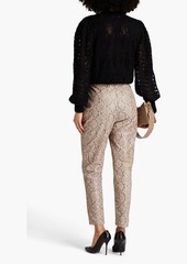 Alberta Ferretti - Open-knit mohair-blend cardigan - Black - IT 36