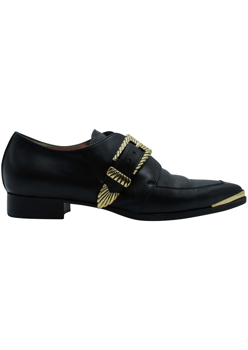 Alberta Ferretti Oxfords in Black Leather