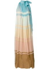 Alberta Ferretti colour gradient maxi dress