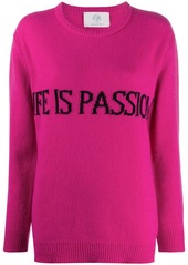 Alberta Ferretti Life Is Passion oversized jumper