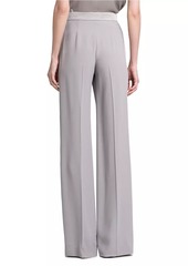 Alberta Ferretti Pleated Relaxed-Fit Trousers