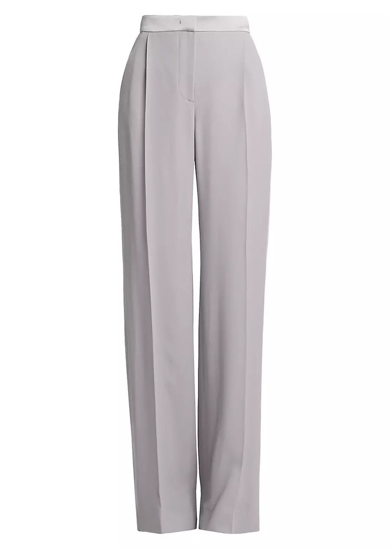 Alberta Ferretti Pleated Relaxed-Fit Trousers