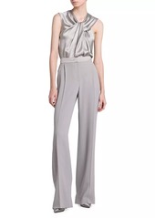 Alberta Ferretti Pleated Relaxed-Fit Trousers