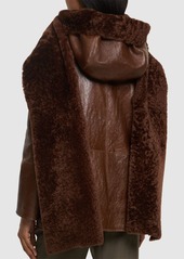 Alberta Ferretti Reversible Shearling Short Coat