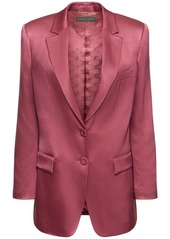 Alberta Ferretti Satin Jacket