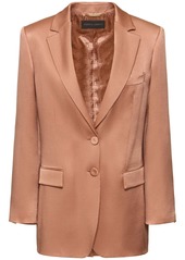 Alberta Ferretti Satin Jacket