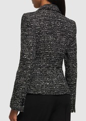 Alberta Ferretti Single Breasted Tweed Jacket