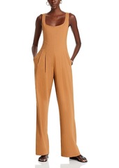 A.L.C. A. l.c. Isabel Wide Leg Stretch Linen Jumpsuit