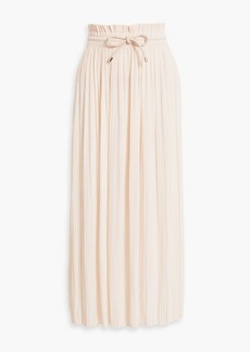 A.L.C. - Everly plissé-woven maxi skirt - Pink - US 4