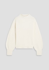 A.L.C. - Helena ribbed merino wool sweater - White - M