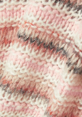 A.L.C. - Selina striped knitted turtleneck sweater - Pink - M