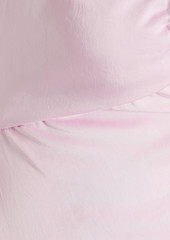 A.L.C. - Sienna cutout shirred satin midi dress - Pink - US 4