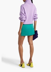 A.L.C. - Taryn ribbed wool-blend turtleneck sweater - Purple - L