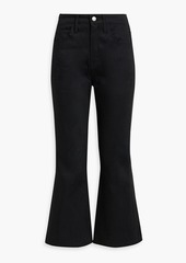 A.L.C. - Tate high-rise kick-flare jeans - Black - 25