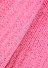 A.L.C. - Venice brushed alpaca-blend cardigan - Pink - S