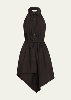 A.L.C. Aria Sleeveless Button-Front A-Line Mini Dress