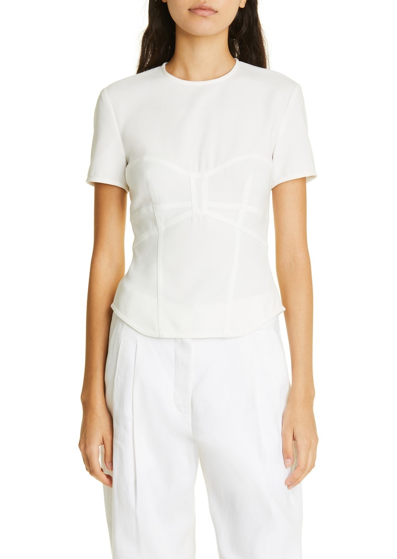 A.L.C. Beau Corset Top in White at Nordstrom Rack