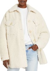 A.L.C. Cambrie Faux Shearling Shirt Jacket