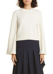 A.L.C. A. L.C. Clover Merino Wool Blend Crop Sweater