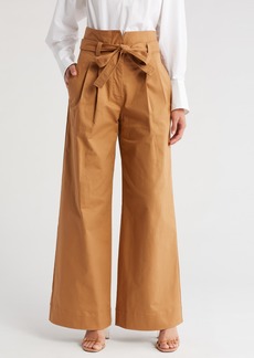A.L.C. Emily Wide Leg Pants in Pecan at Nordstrom Rack