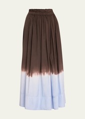 A.L.C. Gina Tie-Dye Maxi Skirt