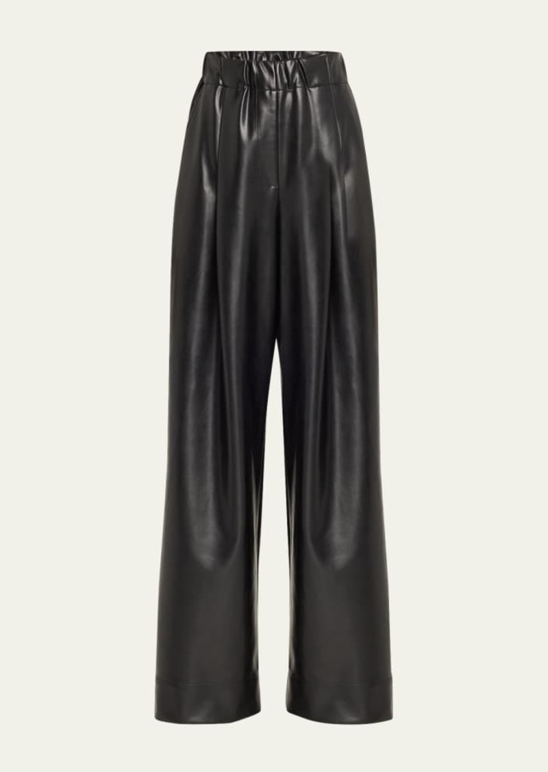 A.L.C. Jones Wide-Leg Leather Pants