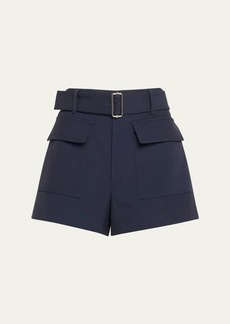 A.L.C. Oakland Belted Shorts