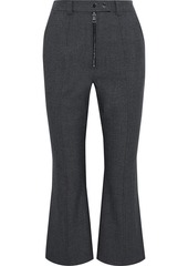 A.l.c. Woman Lucien Prince Of Wales Checked Woven Kick-flare Pants Black