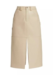 A.L.C. Alden Faux Leather Midi-Skirt