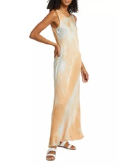 A.L.C. Amana Tie-Dye Maxi Slipdress