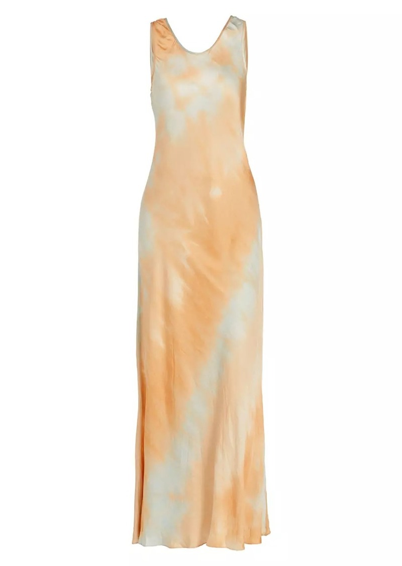 A.L.C. Amana Tie-Dye Maxi Slipdress