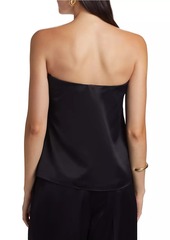 A.L.C. Ani Satin Strapless Top