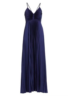 A.L.C. Aries Pleated Gown