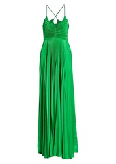 A.L.C. Aries Pleated Gown