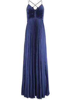 A.L.C. Aries pleated satin gown