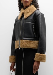 A.L.C. Aspen Faux-Leather Jacket
