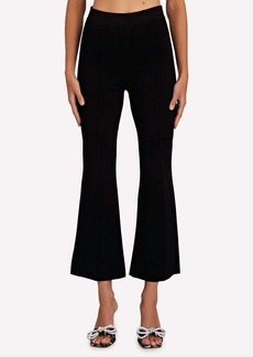 A.L.C. Brooklyn Flared Ankle Pant In Black