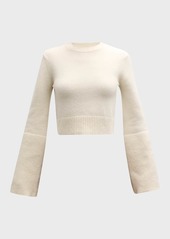 A.L.C. Clover Crewneck Wool-Blend Sweater
