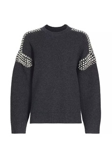 A.L.C. Colby Wool Embellished Sweater