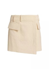 A.L.C. Cora Tweed Wrap Miniskirt