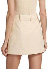A.L.C. Cora Tweed Wrap Miniskirt