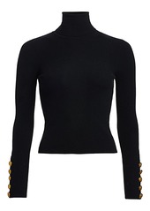 A.L.C. Desi Rib-Knit Turtleneck Sweater