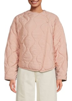 A.L.C. Emory Quilted Faux Fur Jacket