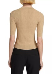 A.L.C. Fisher Cotton-Blend Knit Top