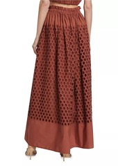 A.L.C. Flora Eyelet Maxi Skirt