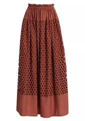 A.L.C. Flora Eyelet Maxi Skirt