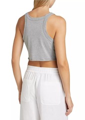 A.L.C. Halsey Cotton Cropped Tank